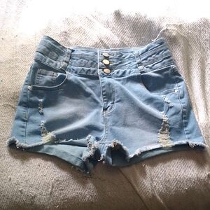 Women's Blue Jean Shorts